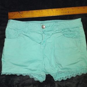 Justice Denim Shorts girls 16